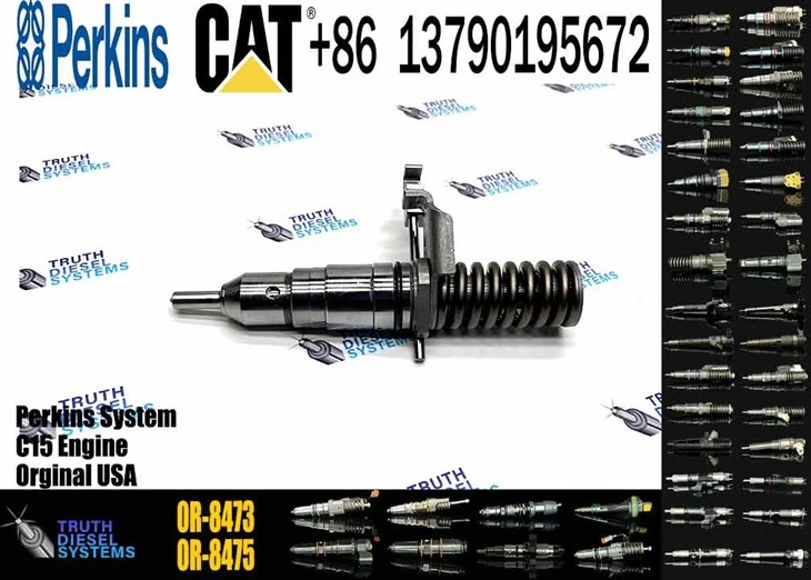 Caterpillar Injector 3116 Construction Machinery Parts For 3116 Engine Injector 127-8213 0R-8473 1278213 0R8473 Original New Injector